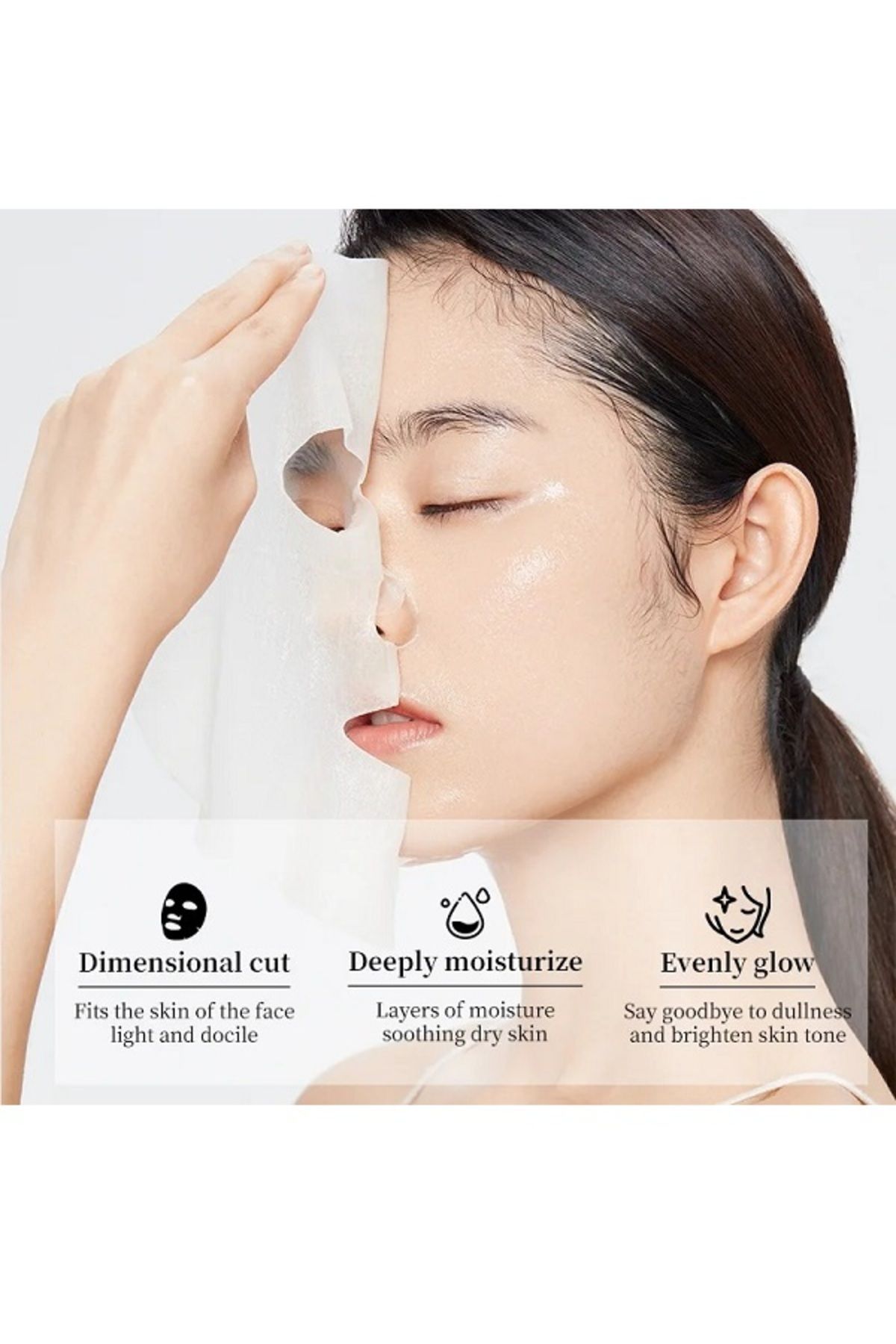 MOIKA MASK-sheet mask, Panda face design| 25ml 6