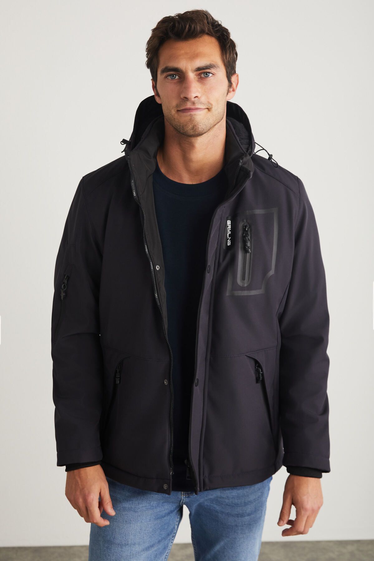 Bernard mens shop windproof fleece