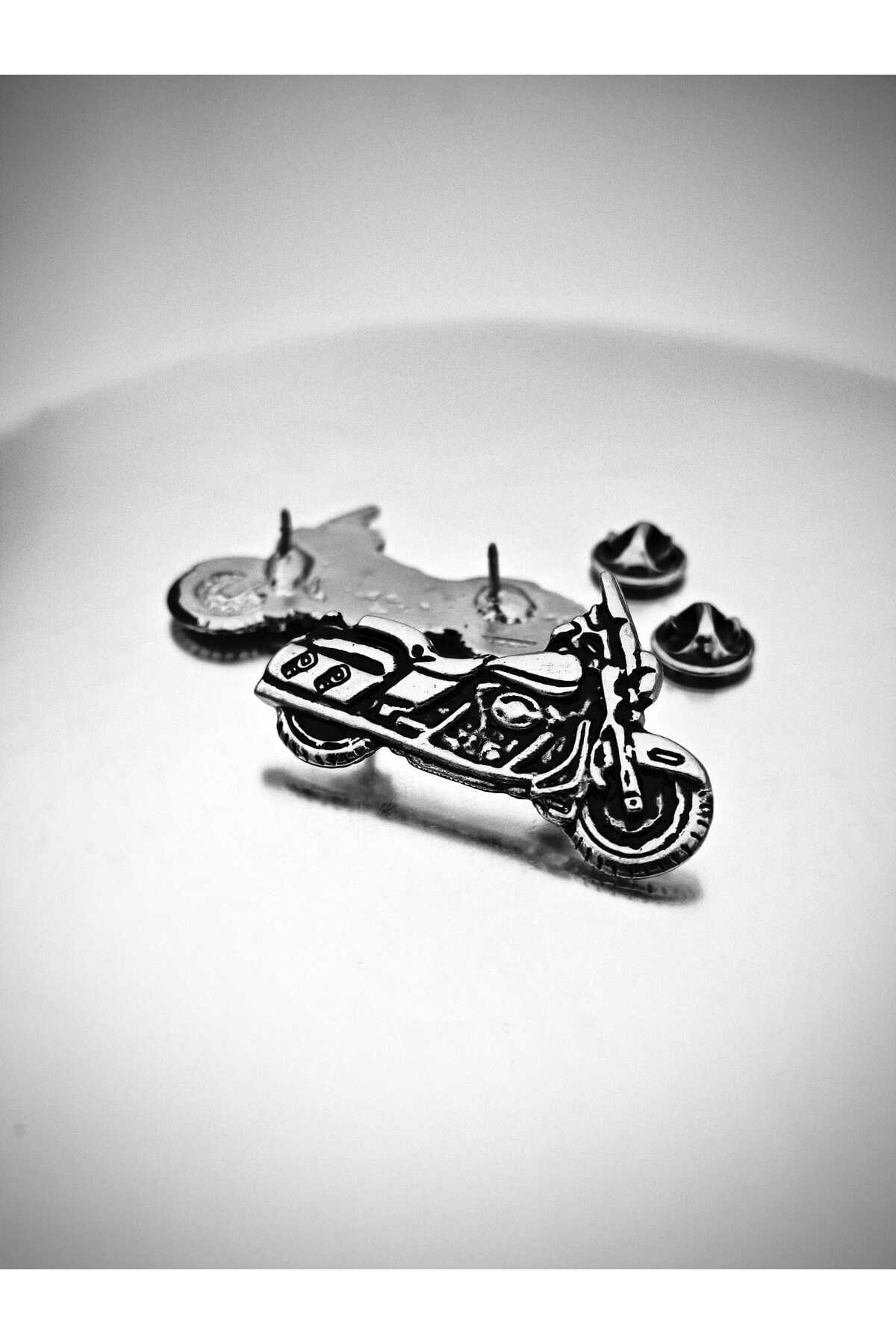 Chopper Motor 3D Metal Badge