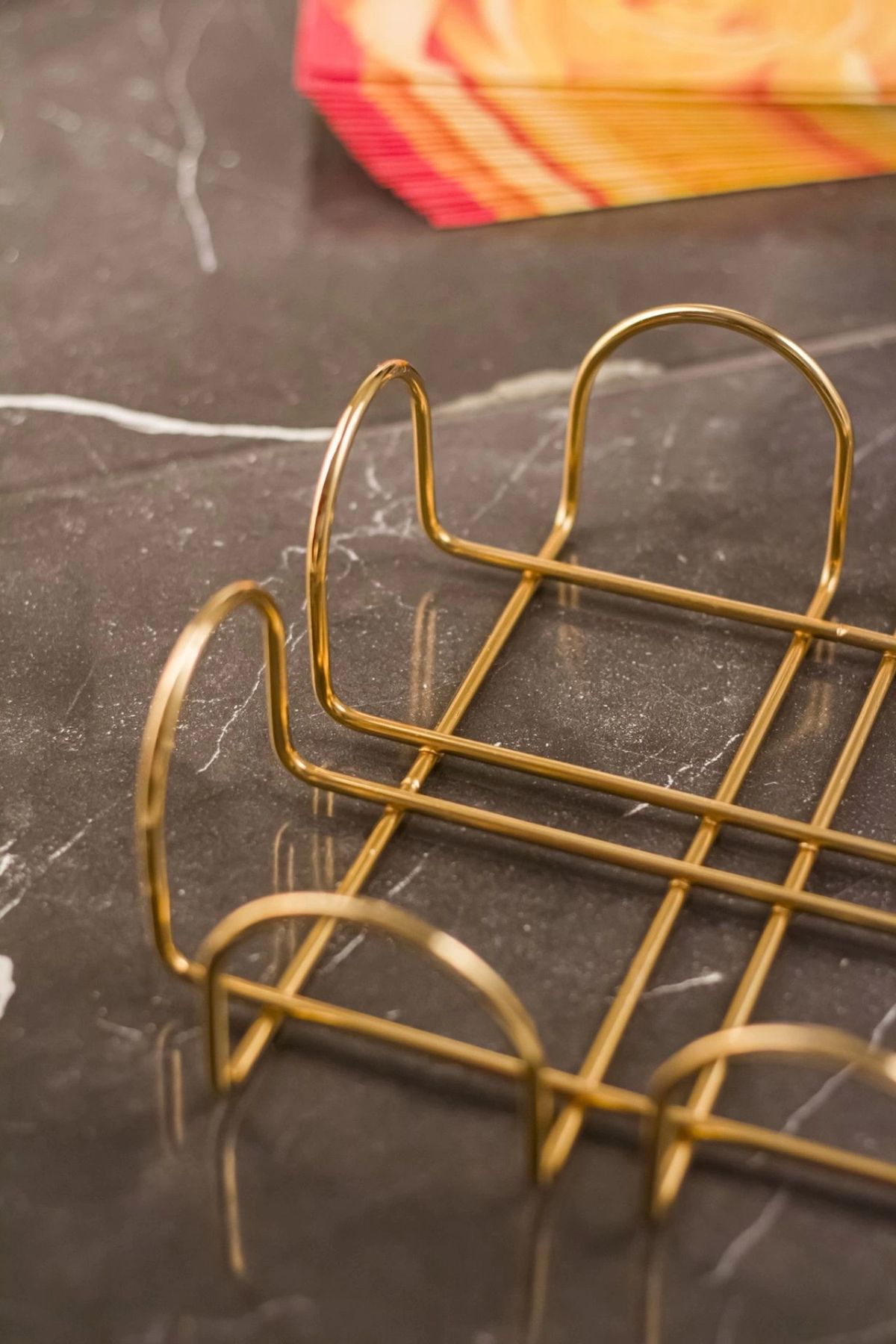 Depa-Gold Presentation Napkin Holder & Napkin Holder Stainless 6