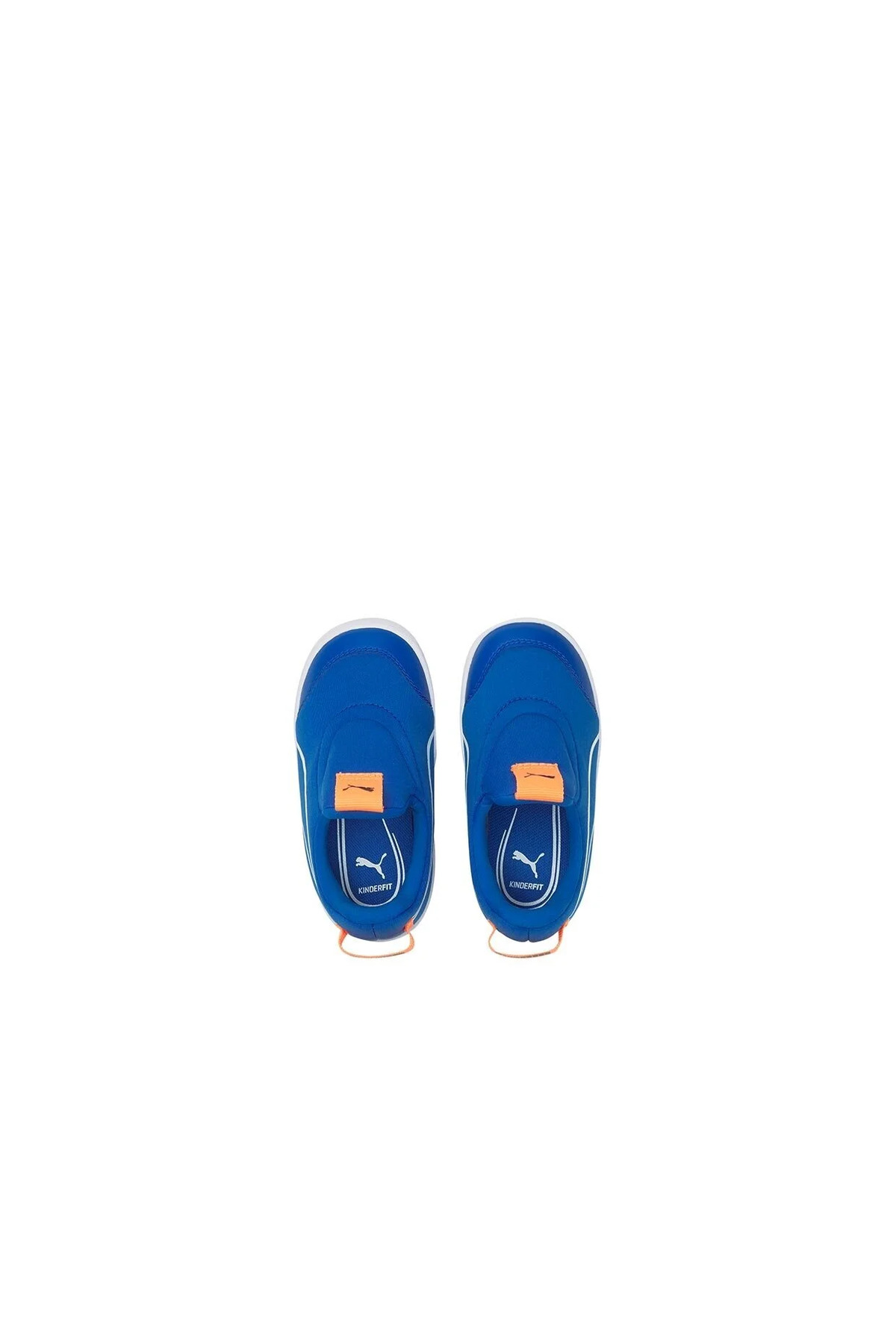 374859-09 کفش Puma پوما بچه گانه Courtflex V2 Slip On Inf Blue Kids Sneaker اورجینال - تصویر 5