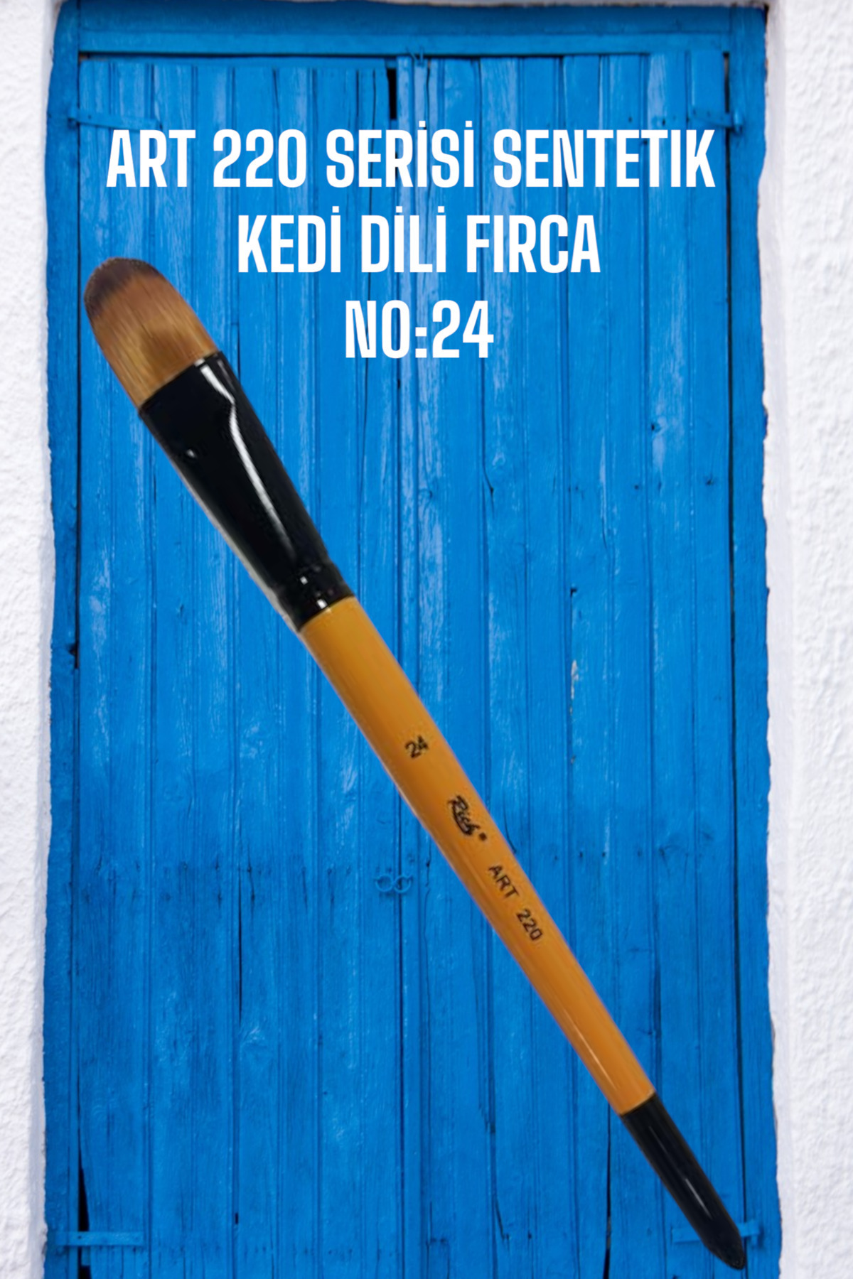 SEYFİKİRTASİYE ART-220 SENTETİK KEDİ DİLİ FIRÇA N0:24