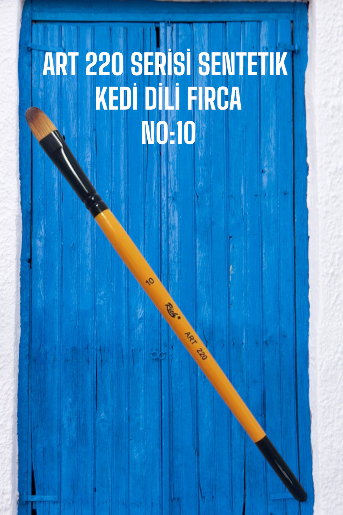 SEYFİKİRTASİYE ART-220 SENTETİK KEDİ DİLİ FIRÇA N0:10