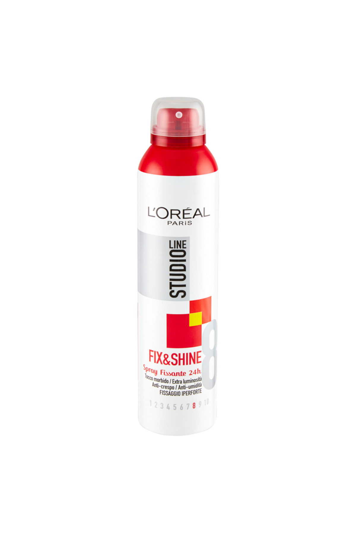 L'Oreal Paris Studio Line Fix & Shine 24 Saat Sabitleyici Sprey-güçlü Tutuş 8 No 250 ml — 3600520740348