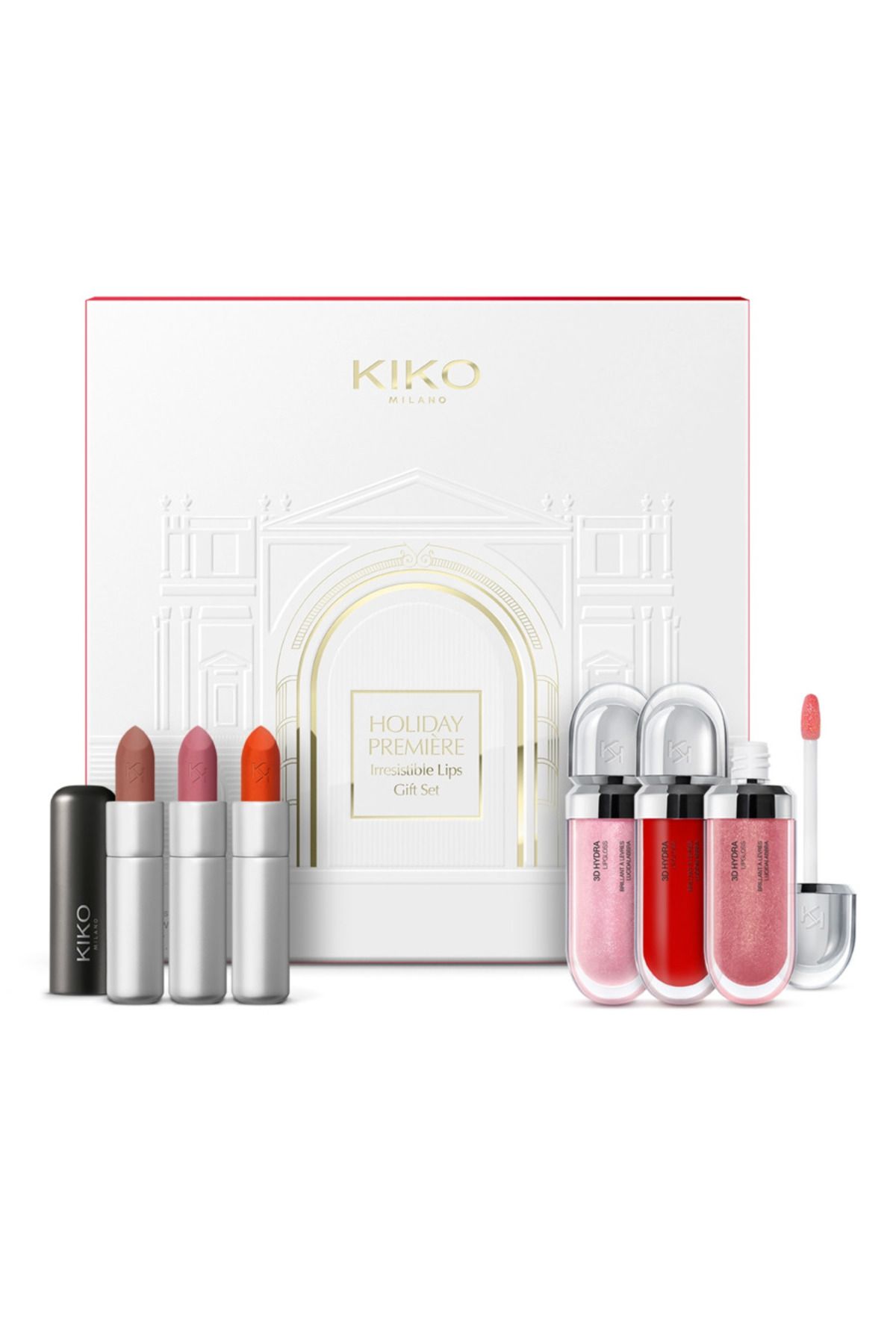 KIKO مجموعه آرایشی مجموعه هدیه لب های جذاب هولیدی پریمیر