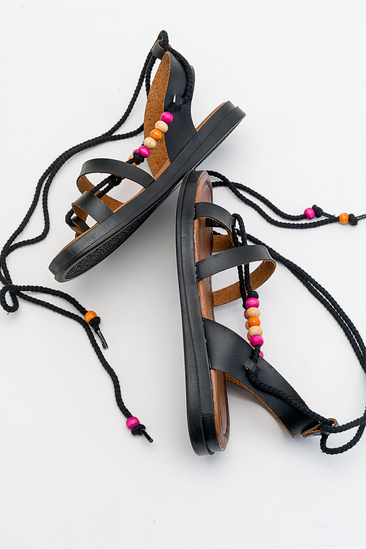 صندل زنانه مشکی Lively Stylish | Clarence اورجینال - تصویر 3