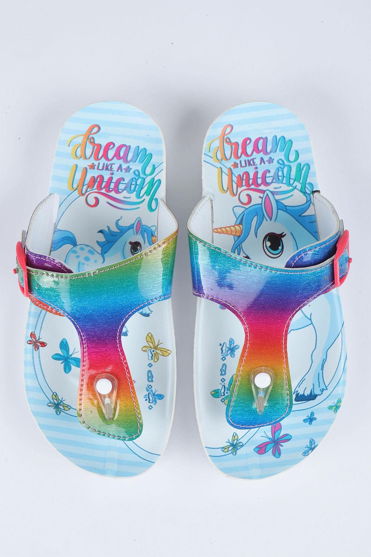 Unicorn flip flops best sale
