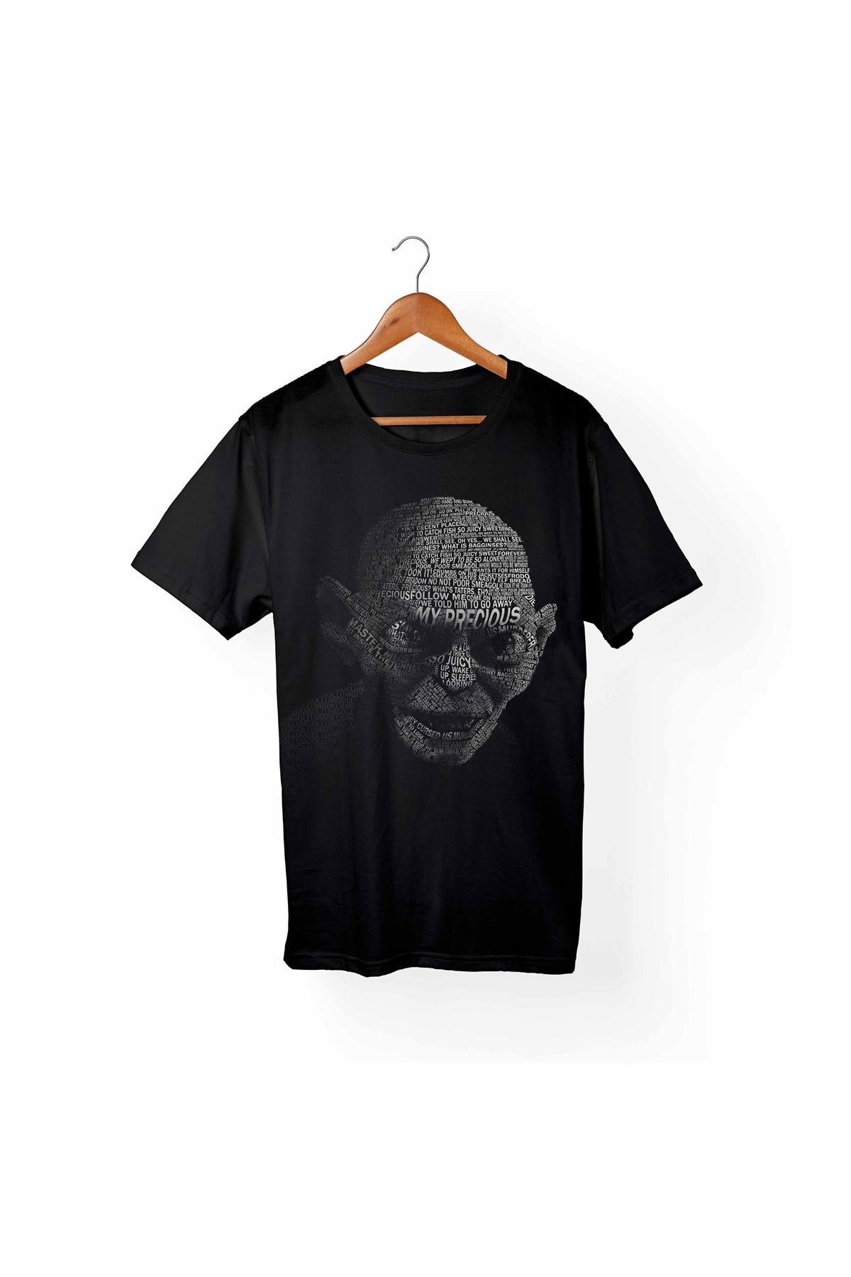 Alfa Tshirt Παιδικό Μαύρο Μπλουζάκι Lord Of The Rings für Adult Unisex - 2XL