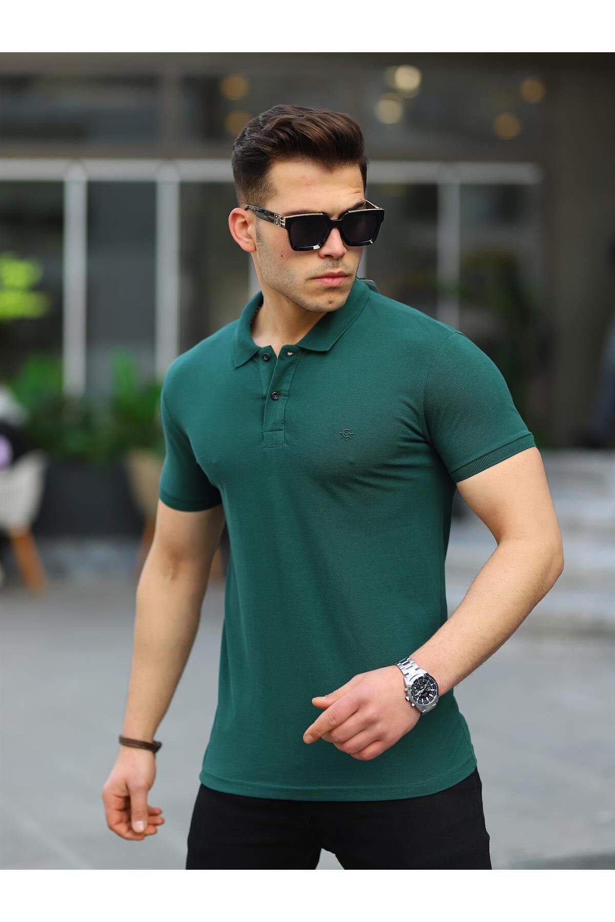 Polo t sales shirt green color