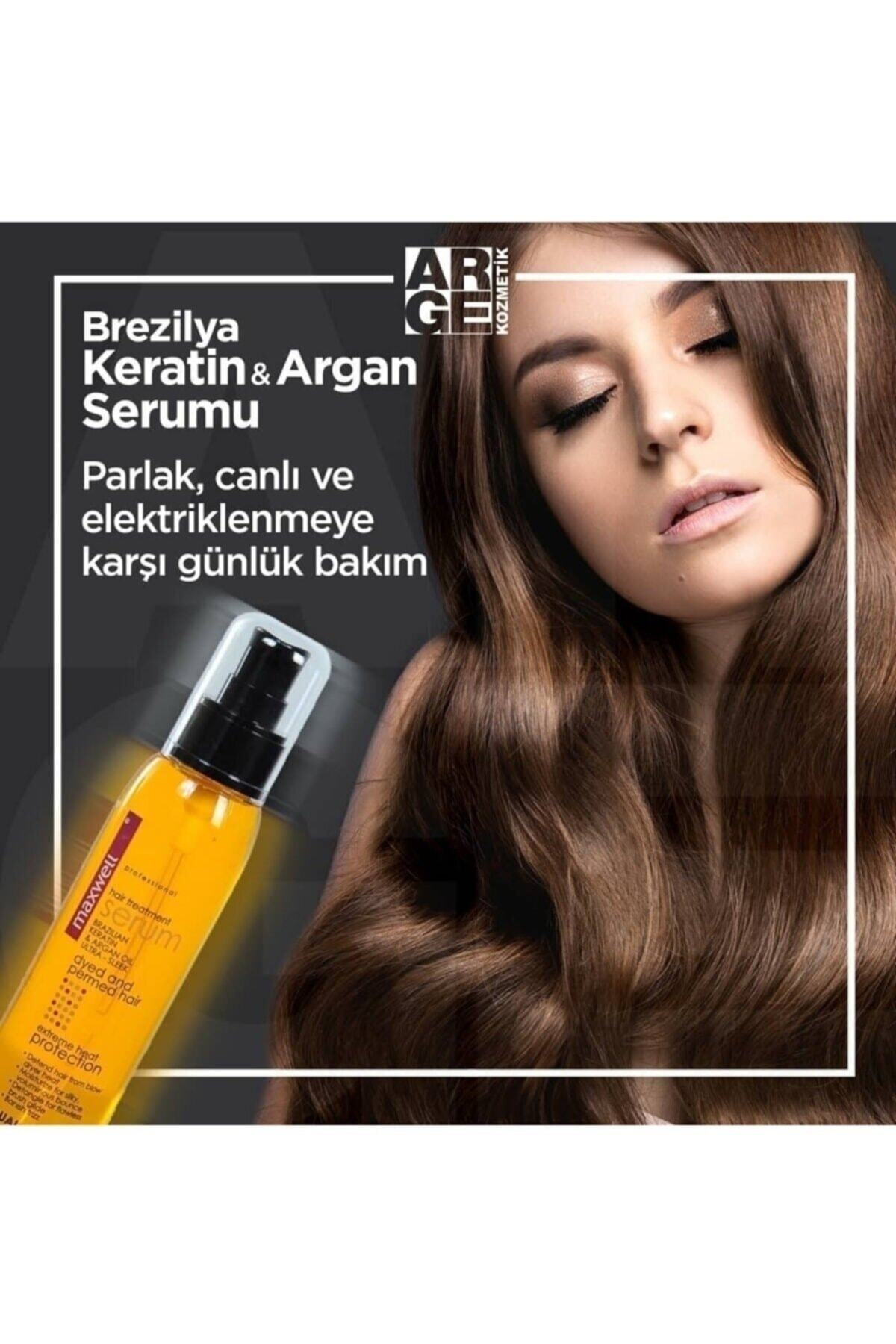 Keratin Ve Argan Içerikli Saç Bakım Serumu 120 Ml — 8697406410964 — تصویر 2 از 6