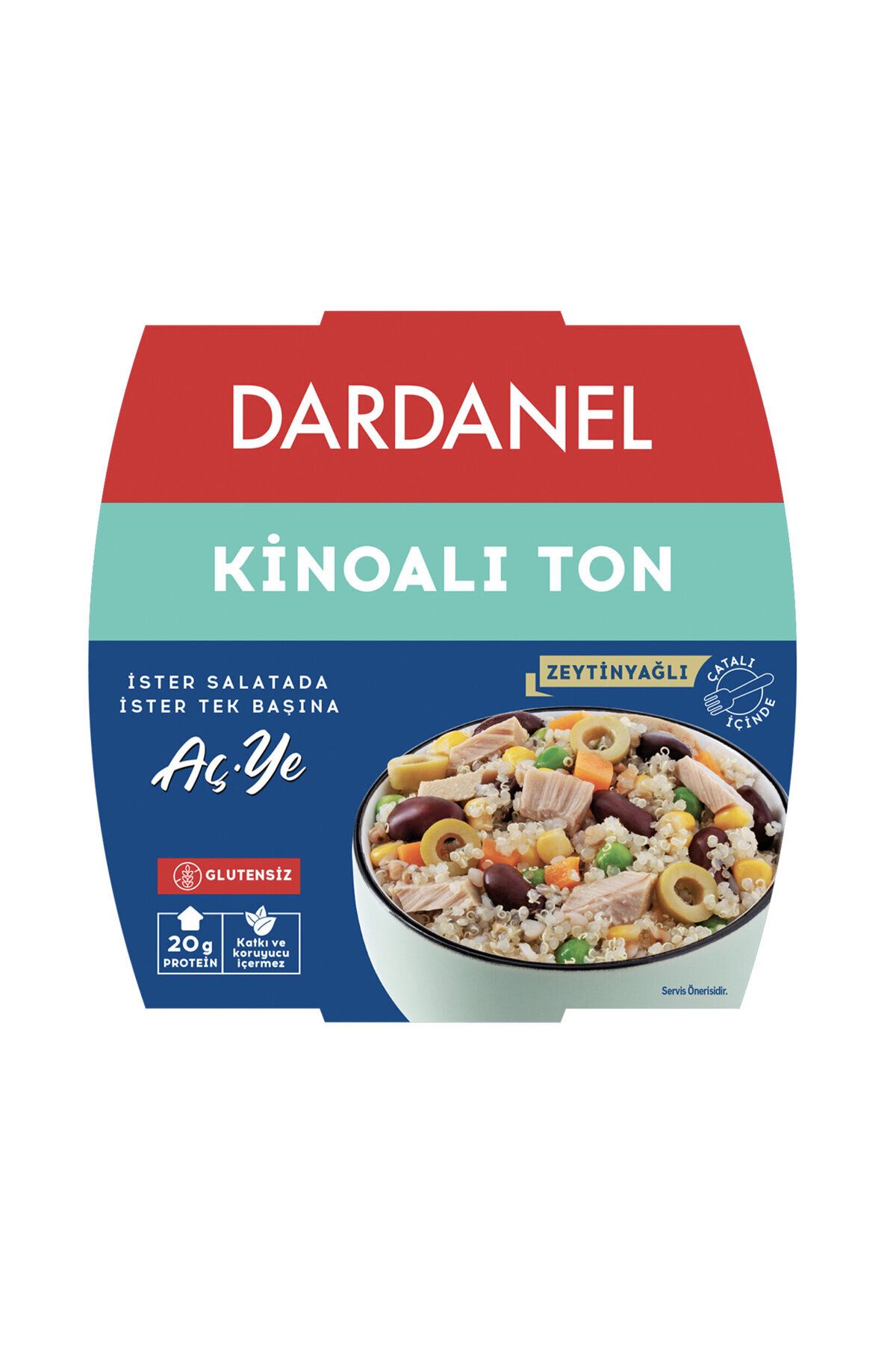 Dardanel Kinoalı Ton Balığı 160g 6 Adet