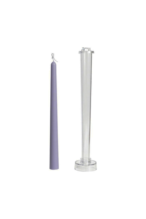 Getshopmini Poli Karbon Mum Kalıbı Mika Mum Kalıbı Şamdanlık 25.5cmx2.2cm GT-...