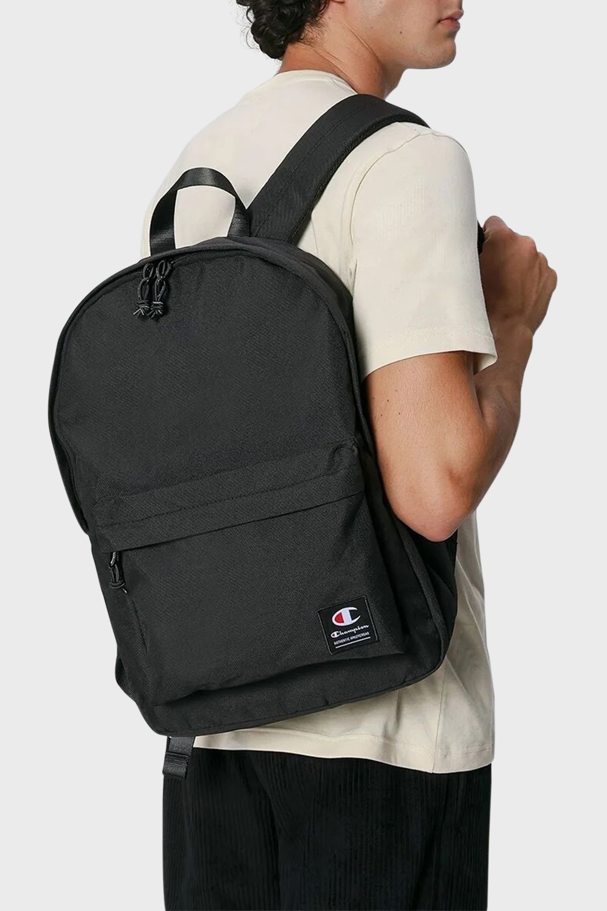 Champion Unisex Backpack with Logo Adjustable Strap 802345 NBK