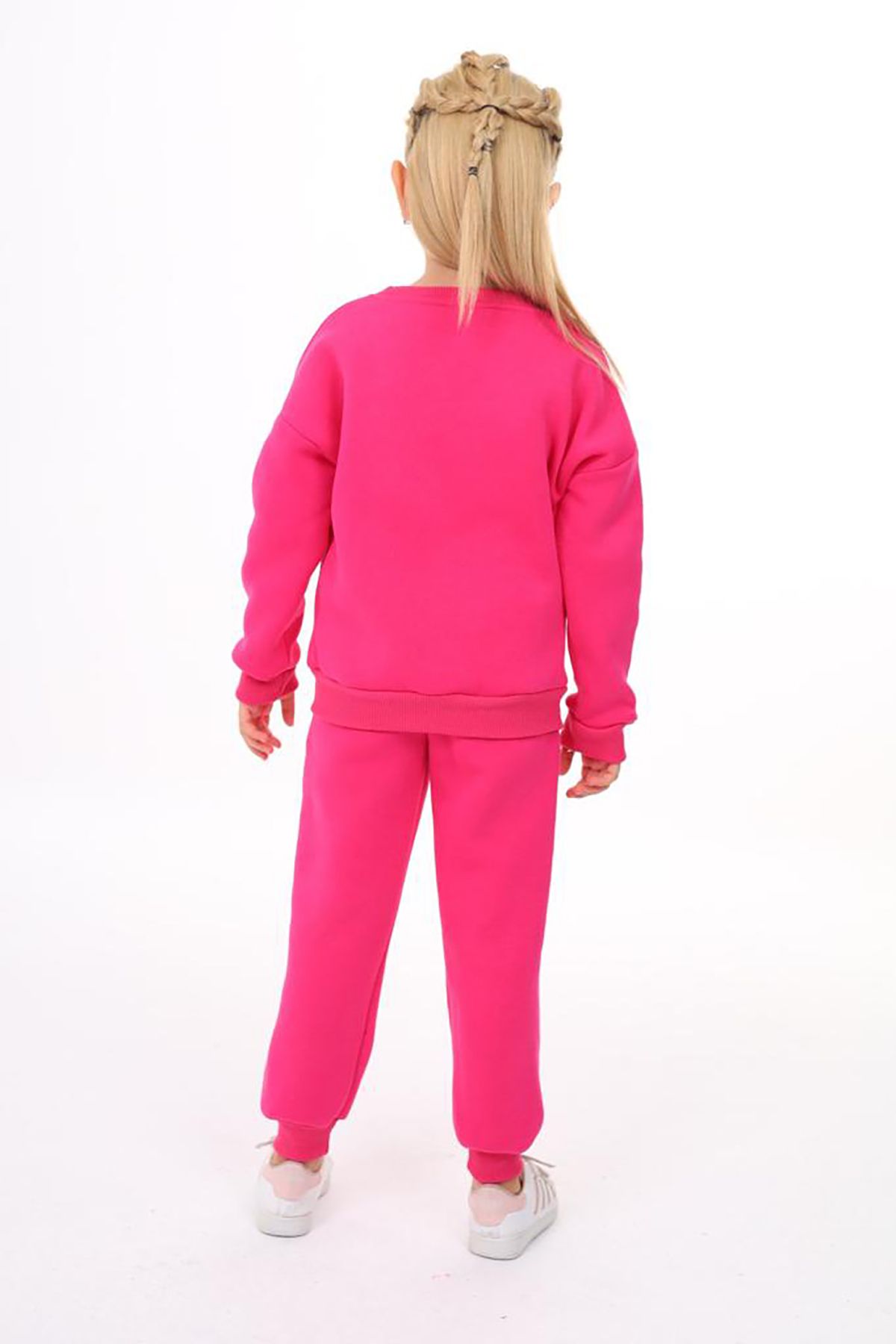 ÖYKÜ KİDS-Three Thread Pocket Crew Neck Top and Bottom Set 2