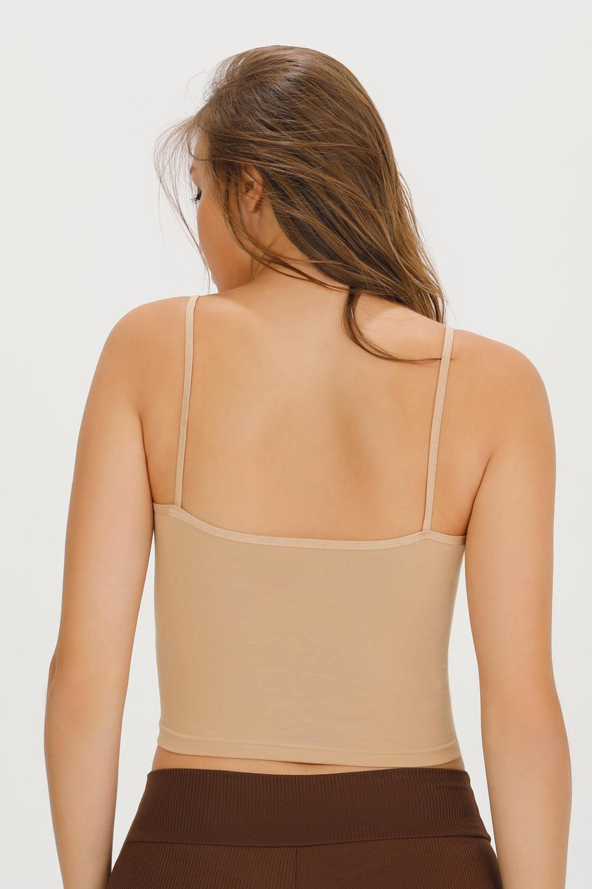 Sensu-Γυναικείο σχοινί λουράκι Cotton Crop Bustier - BST1015 3