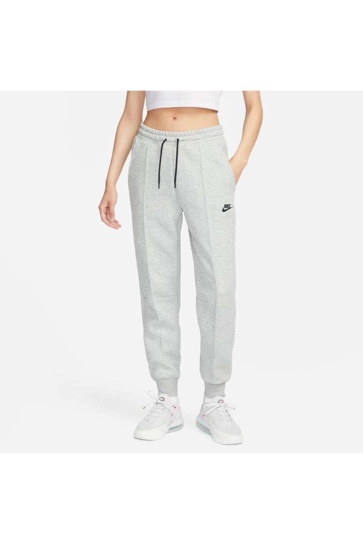 Nike sportswear tech fleece grey best sale