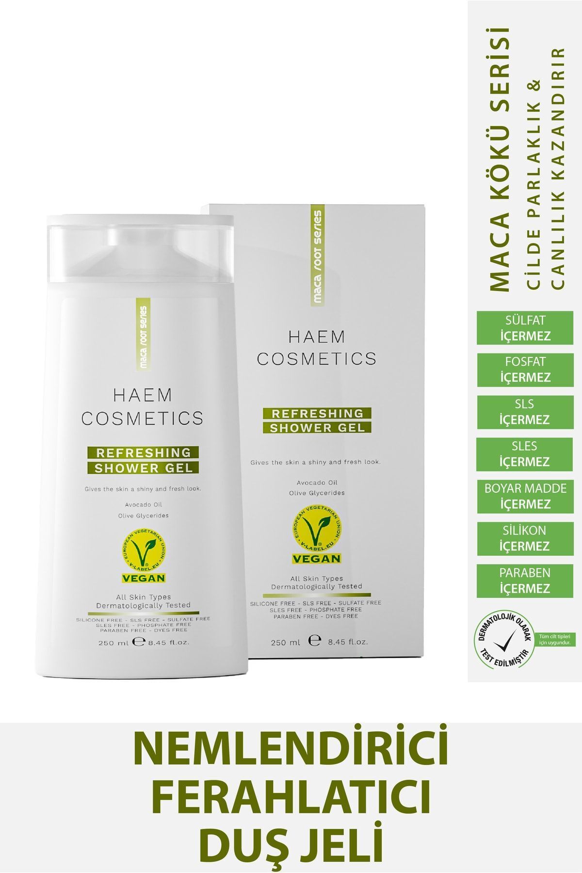 ژل و کرم دوش زنانه – مردانه  Haem Cosmetics | HKDJ08 اورجینال - تصویر 2