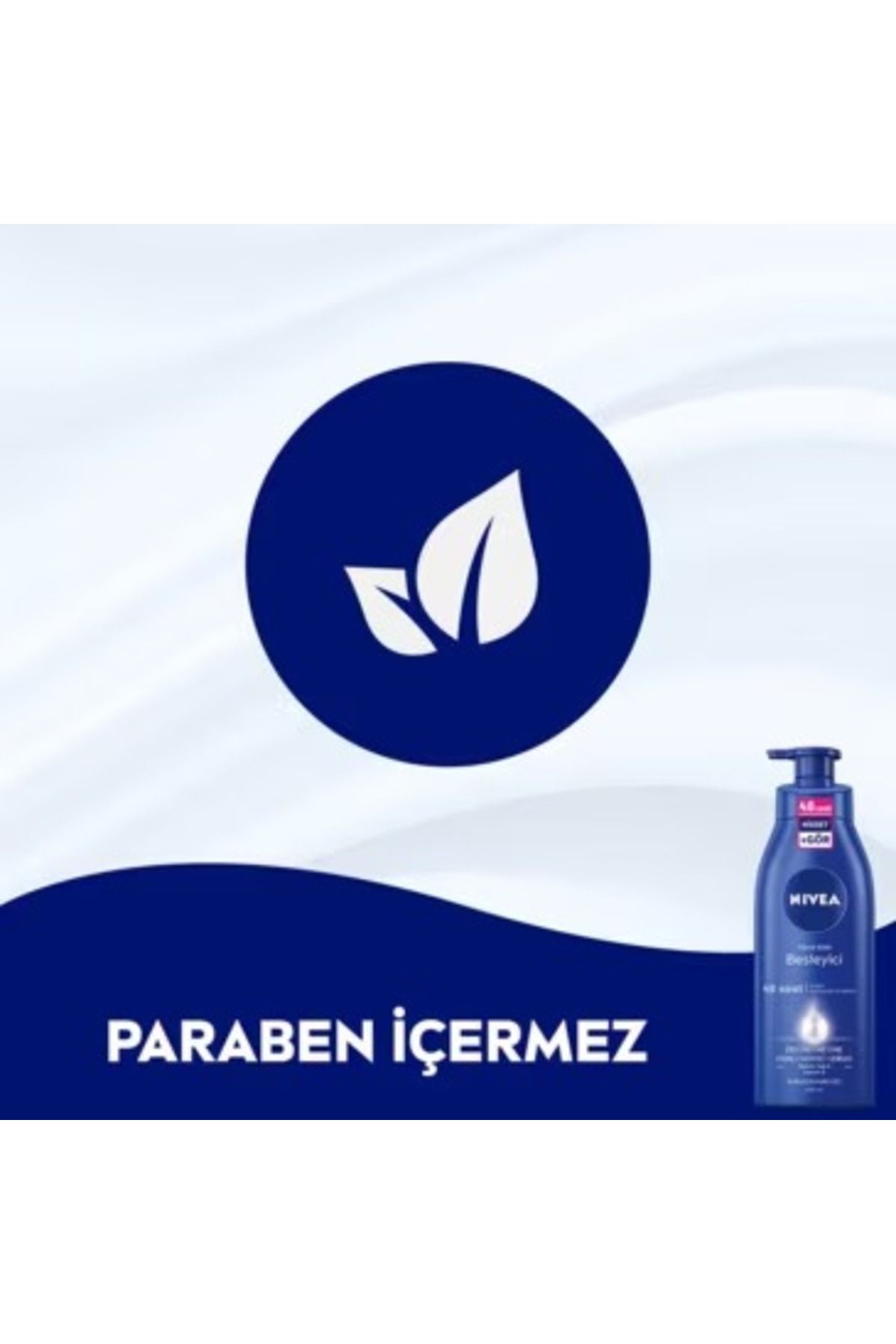 NIVEA-48 Hour Moisturizing Nourishing Body Milk - Vitamin E and Almond Oil 400 ml Dry and Very Dry Skin 5