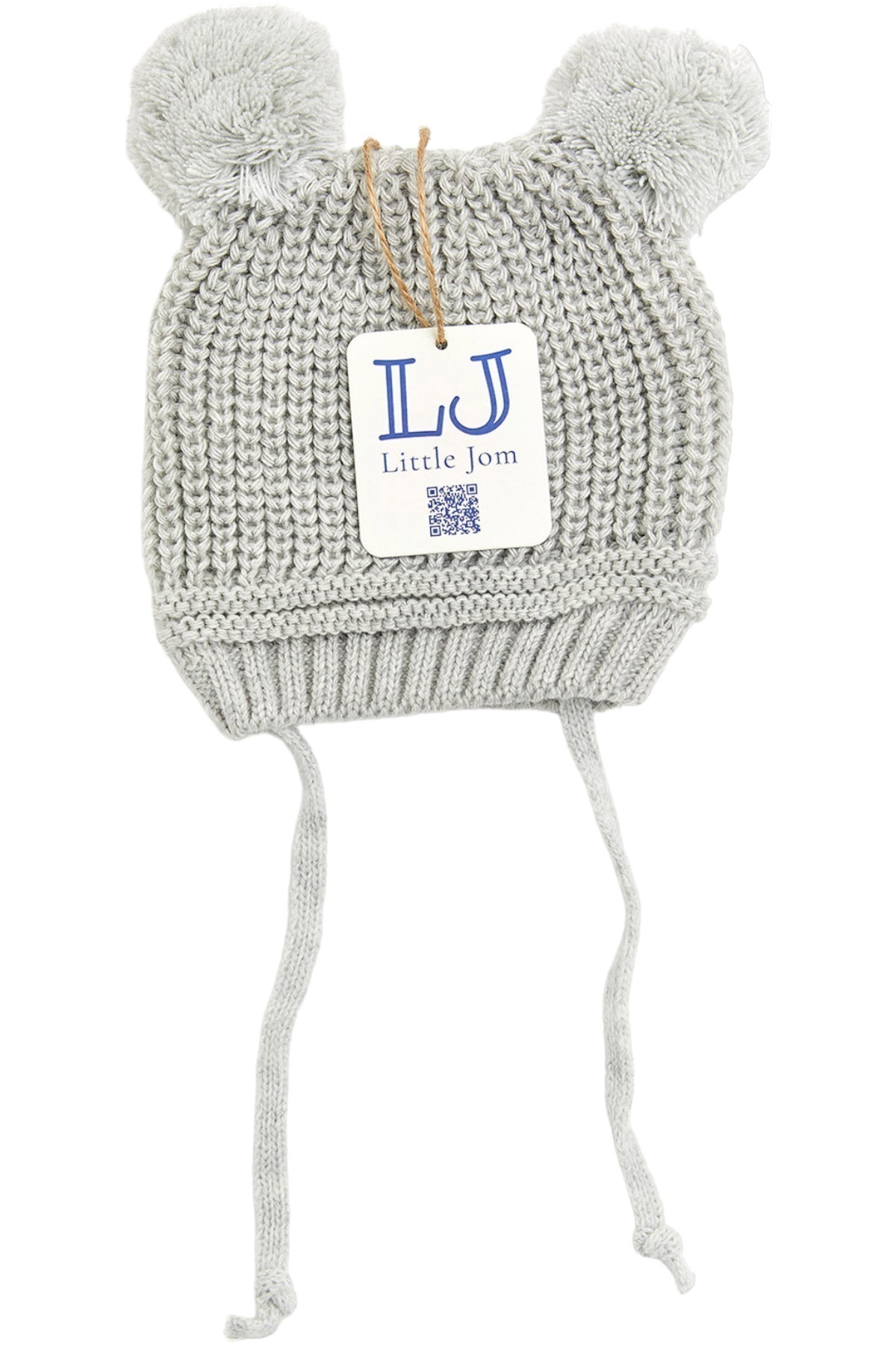 Little Jom Ponponlu Triko Bebek Şapkası, Triko Bebek Bere (0-18 Ay) fotoğrafı 3 (önizleme)