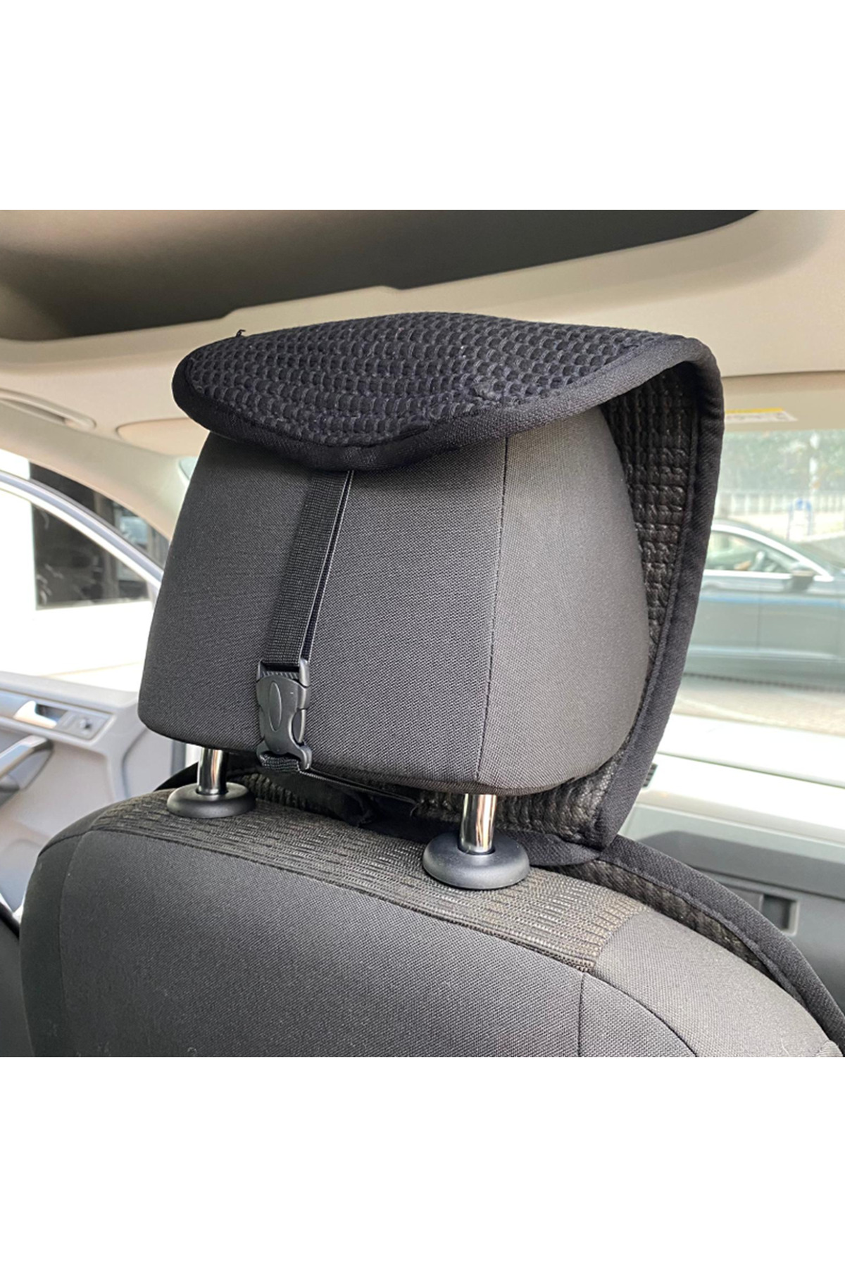 Cartex Oto Koltuk Minderi Klasik Kilim minder 3 lü set Siyah Mavi Gri Bej Füme Beyaz Araç Koltuk Koruyucu fotoğrafı 4 (önizleme)