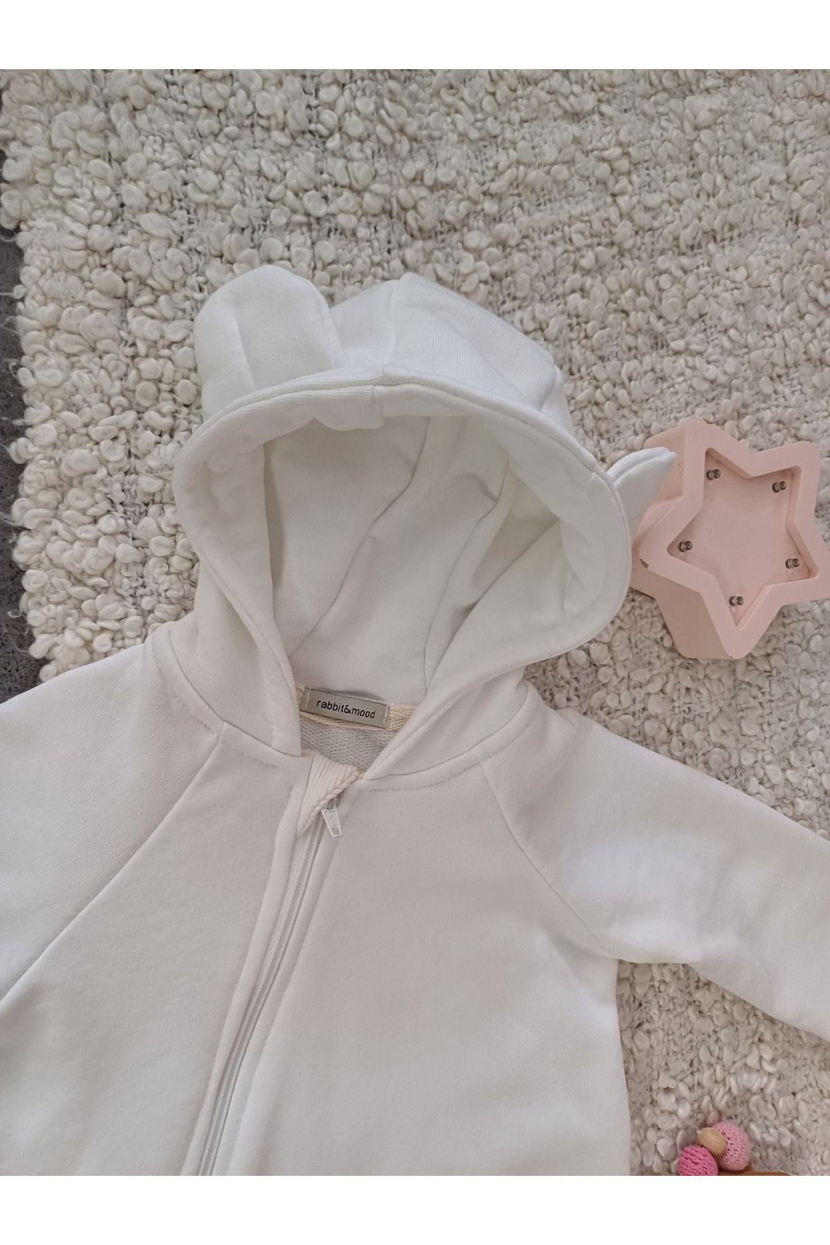 Dennis Denise-3-6 Months Hooded Baby Rompers 2