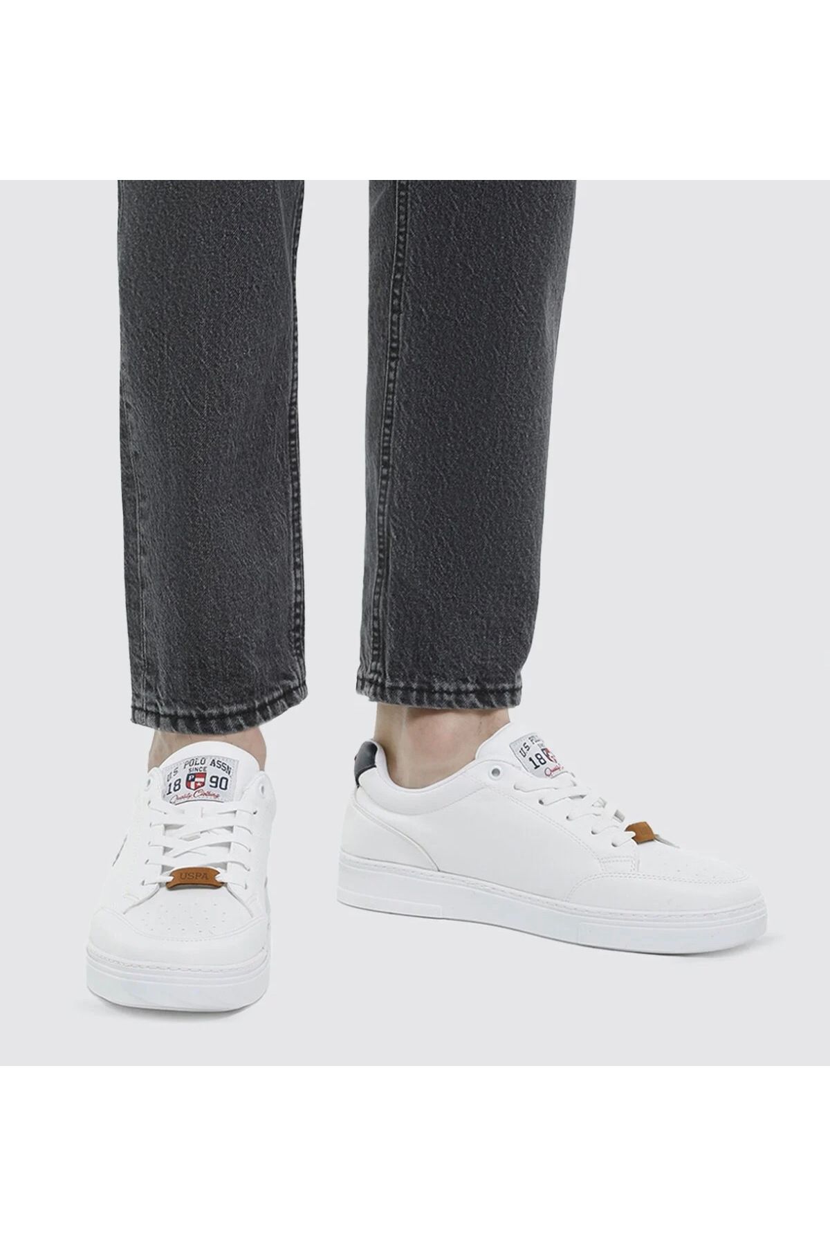 POLO ASSN. کفش ورزشی مردانه رنگ سفید NOAH U.S. Polo Assn.