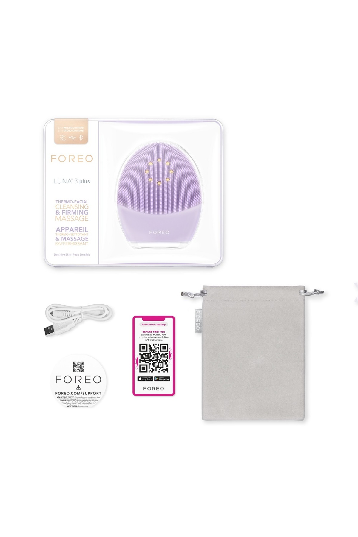 Foreo Luna 3 Plus Hassas Ciltler Için Termal Temizleme Ve Mikro