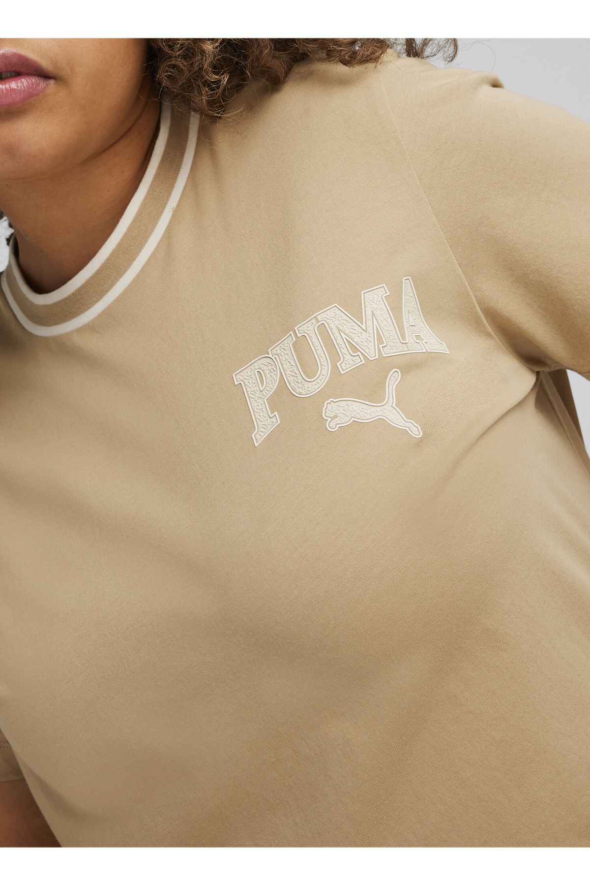 Puma Puma تی‌شرت زنانه سایز L با الگوی پوما
