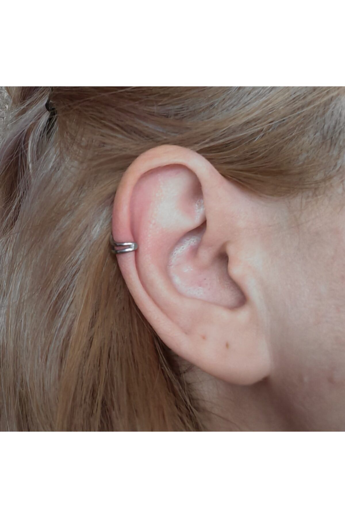 Fake shop piercing helix