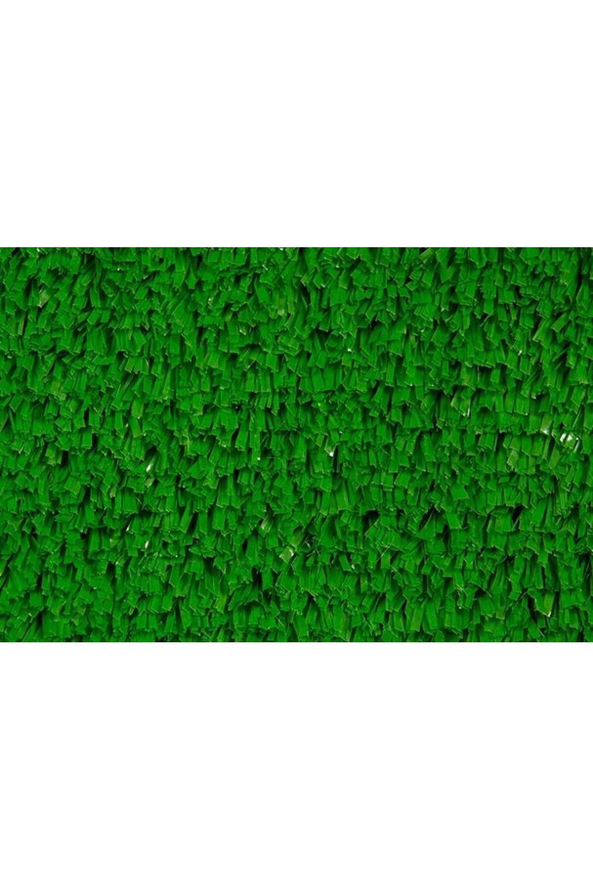 400x400cm  En 4 mt X Boy 4 mt Suni Yeşil Çim Halı Kalınlık 7mm 4