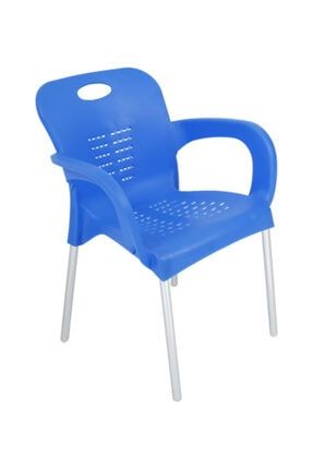 Mavi Nil Kollu Sandalye 10 Adet 10LU NİL MAVİ