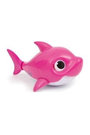 Baby Shark Yüzen ve Sesli Figür Banyo Oyuncağı Pembe BAH03000P
