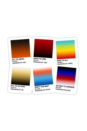 Ateez Albüm Renkleri Sticker 15 cm X68T2908
