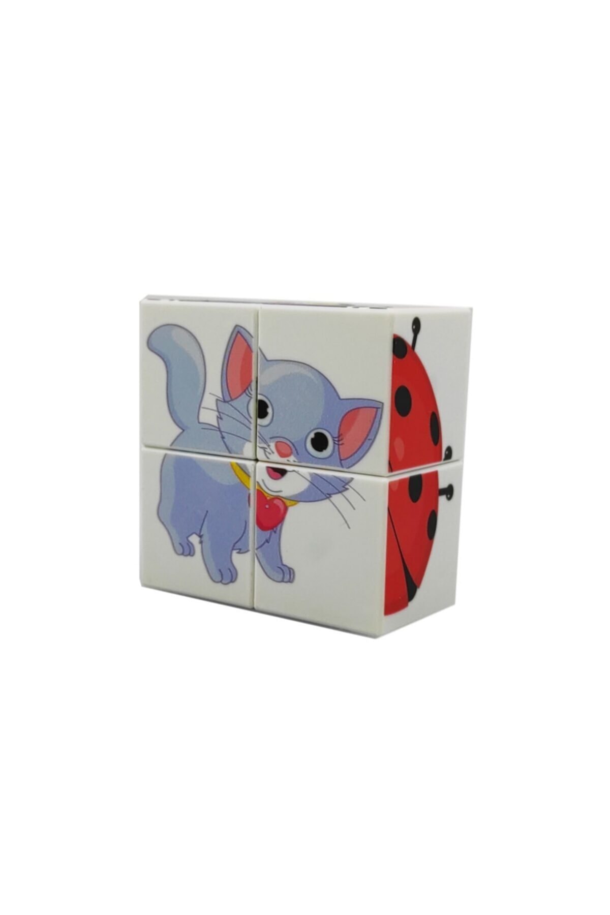 KÜPSS Manyetik Puzzle Hayvanlar/1 - 4 Küp fotoğrafı 6 (önizleme)