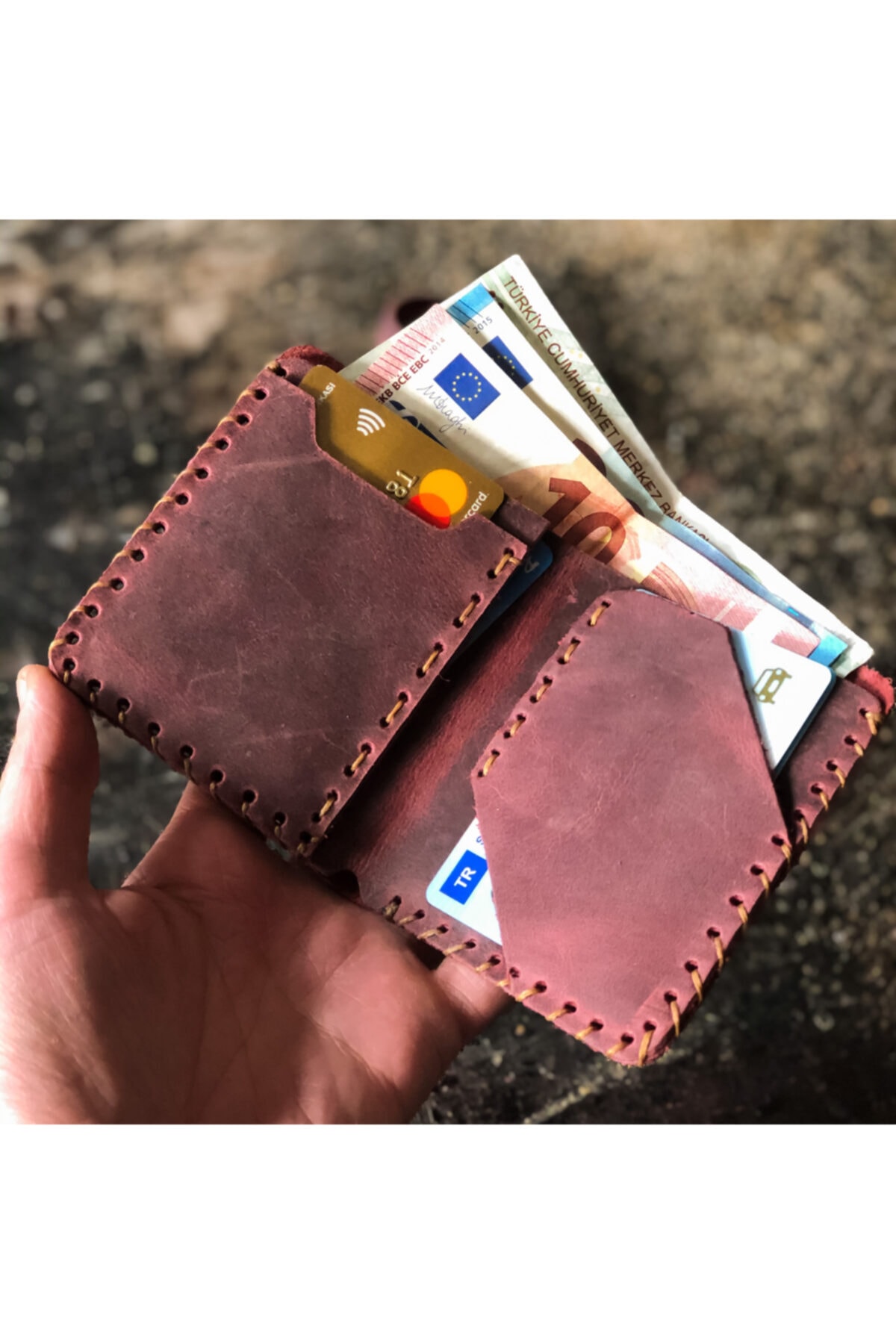 zarif atölye Napoly- Handmade Leather Wallet