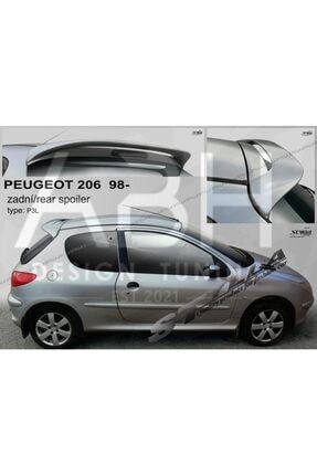 Peugeot 206 Spoiler Fiber Astarlı 475785222