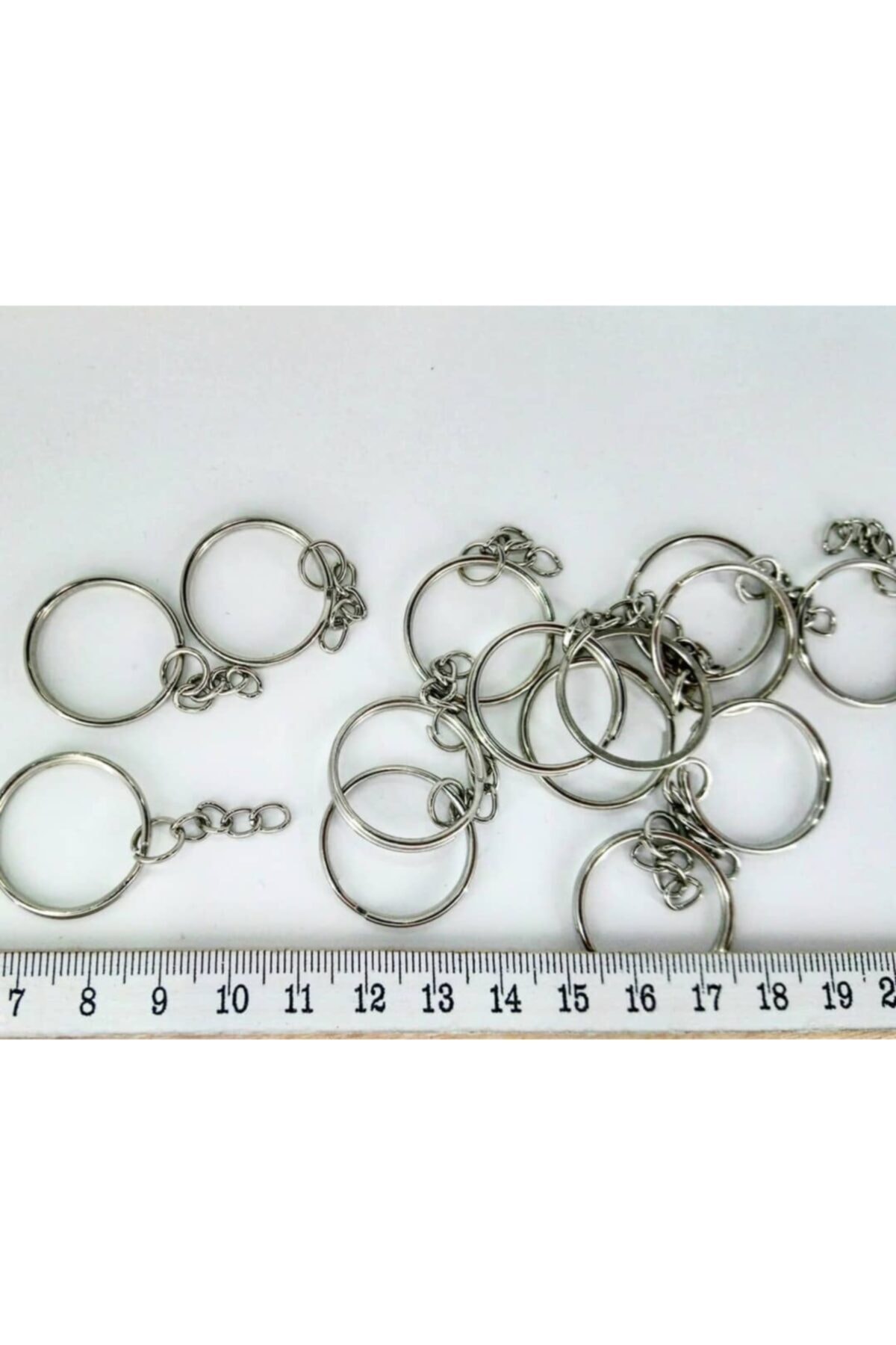 Keychain Ring Bracket 25 Mm 50 Pieces