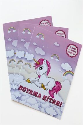 Unicorn Boyama Kitabı 6 Adet PS72511