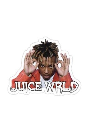 Juice Wrld World Shirt Tee Hoodie Sticker Araba Oto Arma Duvar Sticker Ev Dekoratif Çıkartma 15 Cm X68T10225