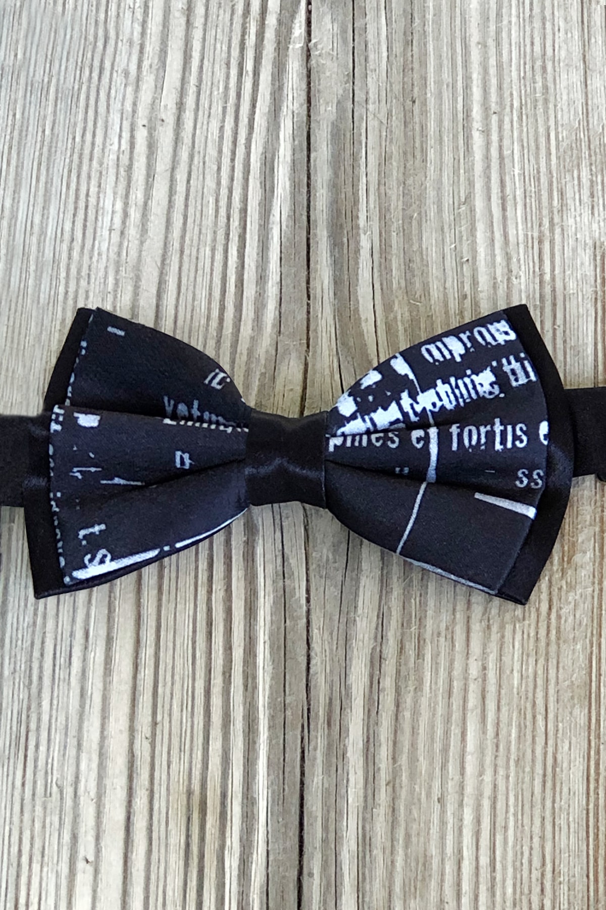 OZZ Hats Dijital Baskılı Unisex Tasarım Saten Papyon