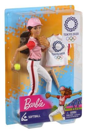 Barbie Olimpiyat Bebekleri Tokyo 2020 Beyzbolcu BARB3005