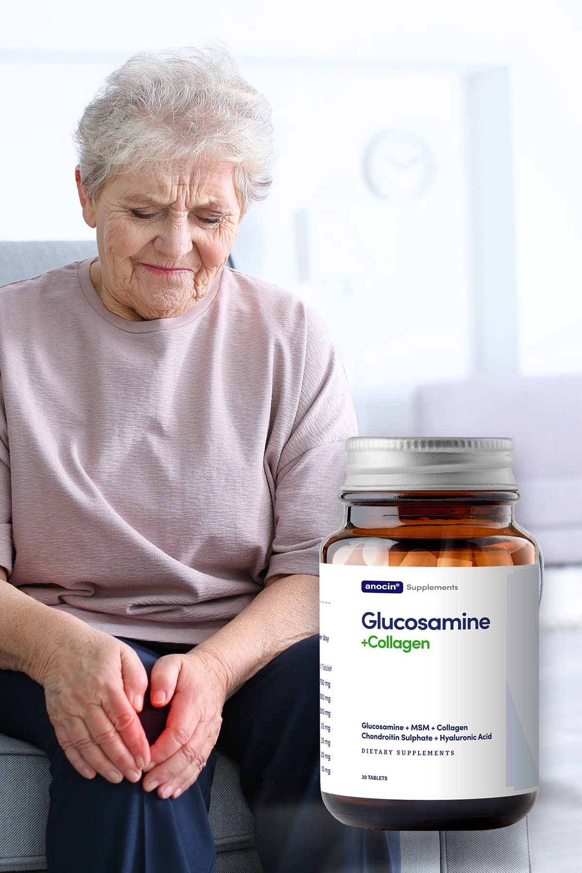 anocin Glucosamin Chondroitin Msm Kolajen Curcumin Tablet 1500 mg