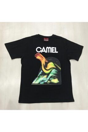 Camel Metal Band Baskılı Penye Tişört CML-0333