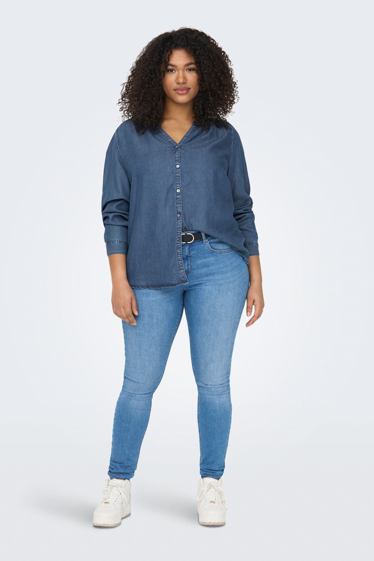 Only Carmakoma-Tričko Jeanshemd CARSEMA WATER FALLOW LS DNM 2