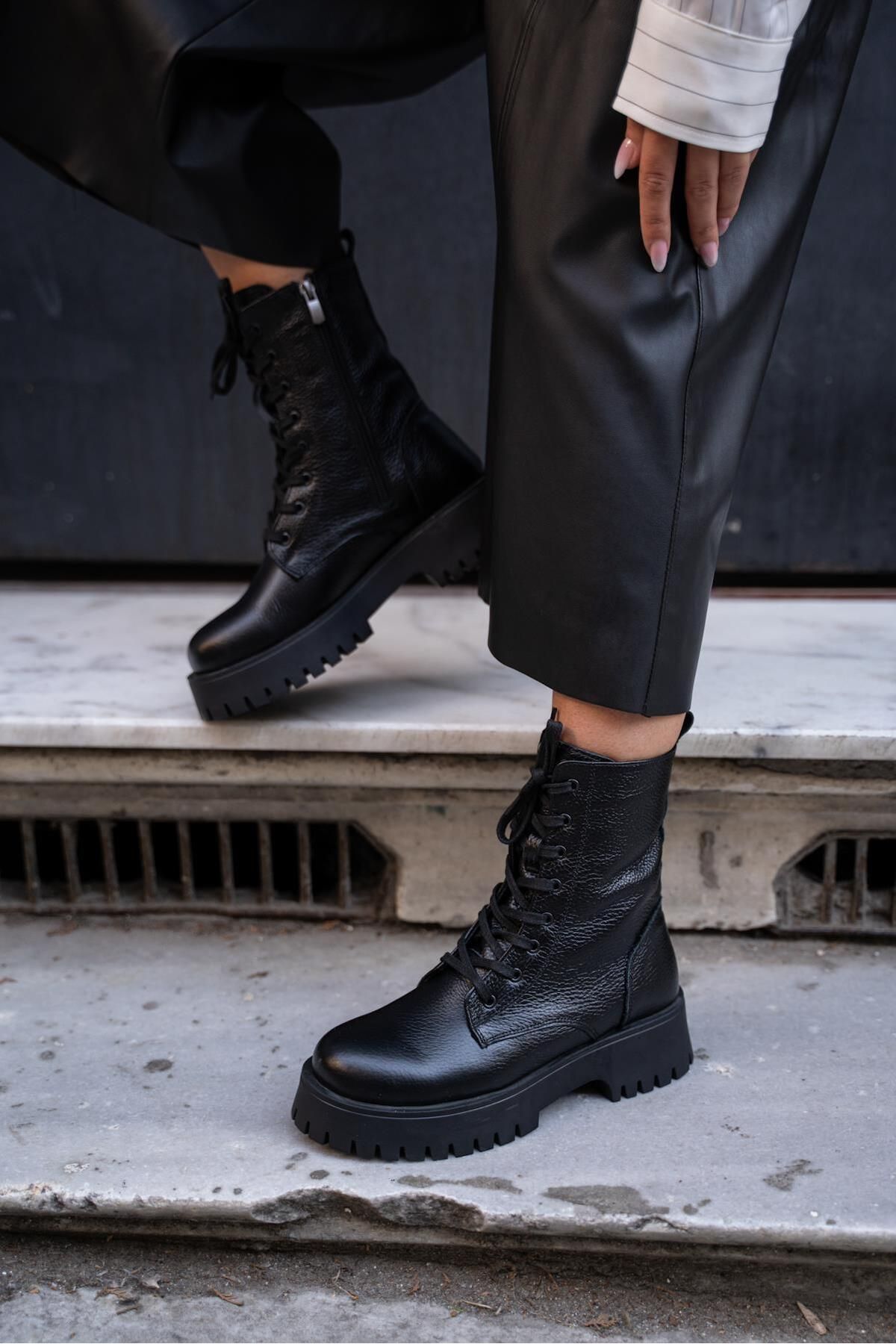 Dante leather boots sales