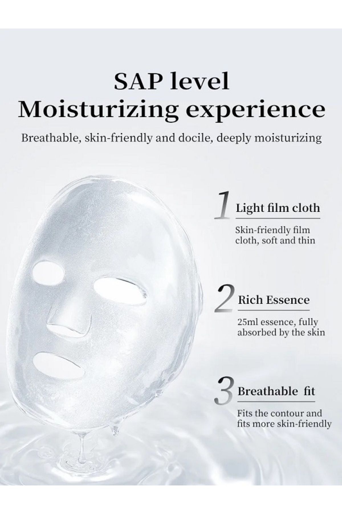 MOIKA MASK-sheet mask, Panda face design| 25ml 2