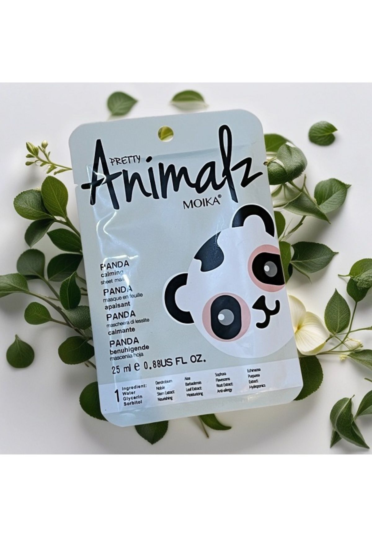 MOIKA MASK-sheet mask, Panda face design| 25ml 1