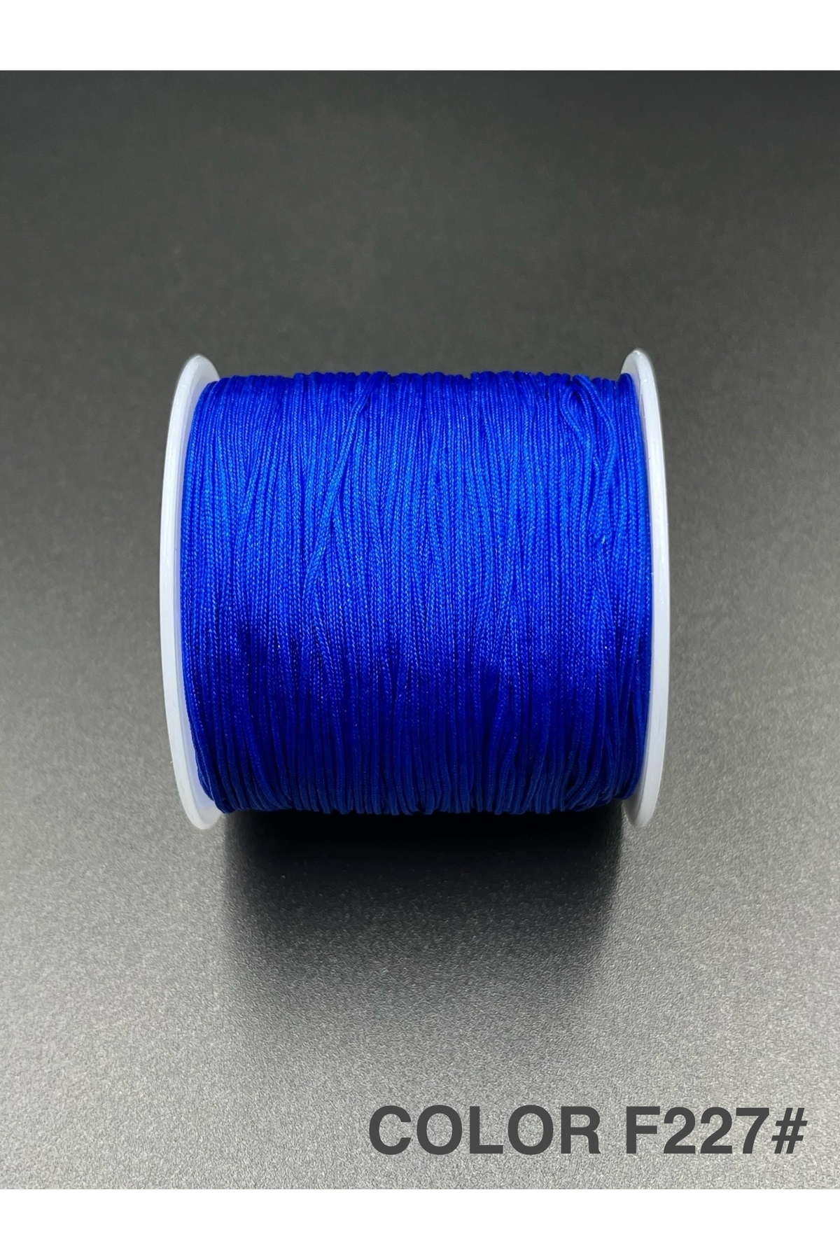 0.8 mm Saxe Blue Parachute Rope Color F227 Jewelry Making Accessory (100 Meters)