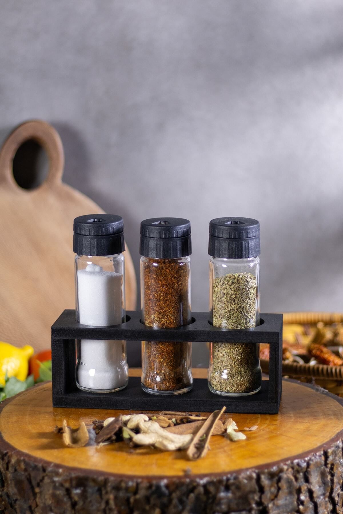 Glass salt & pepper shakers best sale