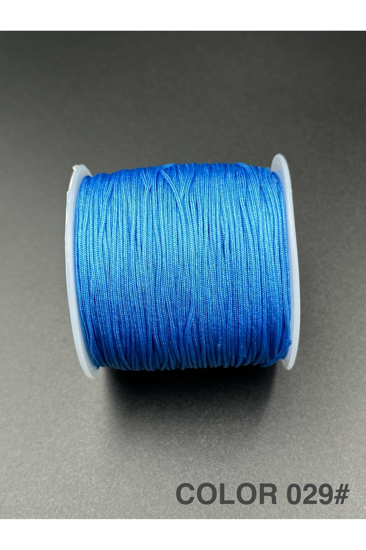 0.8 mm Blue Parachute Rope Color 029 Jewelry Making Accessory (100 Meters)
